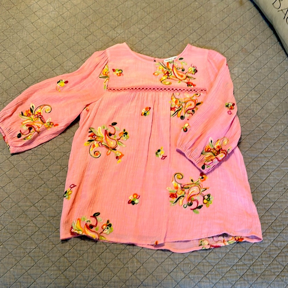 Figueroa and Flower size M 3/4 sleeve top